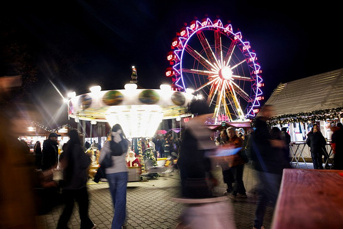 германия, рождество, ярмарка