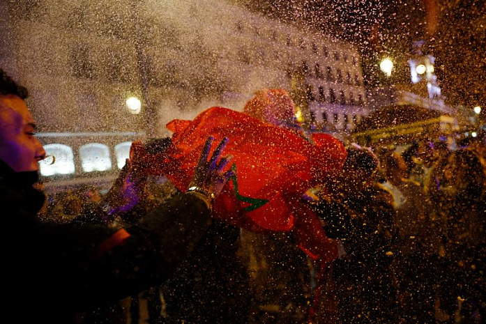 чемпионат мира, франция, марокко, фанаты, беспорядки