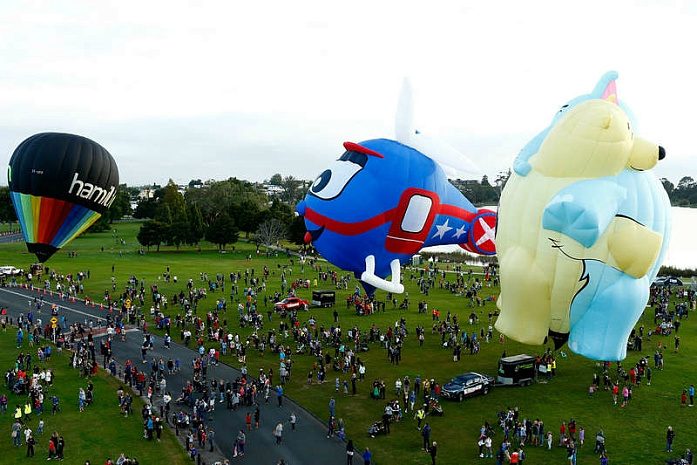воздушные шары, новая зеландия, фестиваль