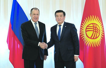 киргизия, военная база, рф, лавров, жээнбеков