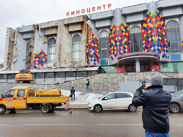 москва, киноцентр, соловей, демонтаж