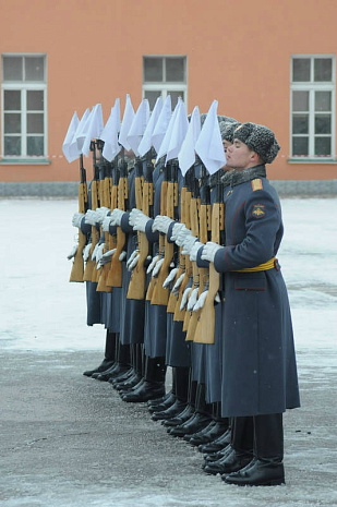 преображенский полк, почетный караул, юбилей