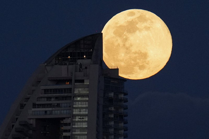 луна, суперлуние, холодная луна