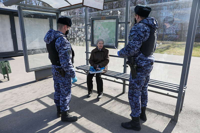 россия, москва, росгвардия, самоизоляция, коронавирус, covid-19