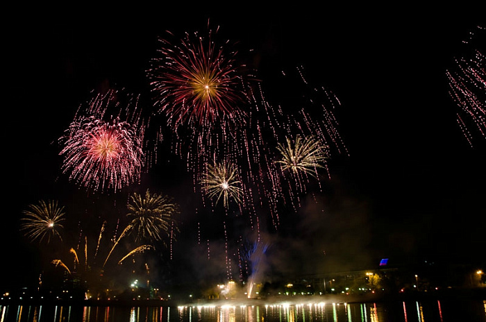 россия, москва, фейерверк, фестиваль