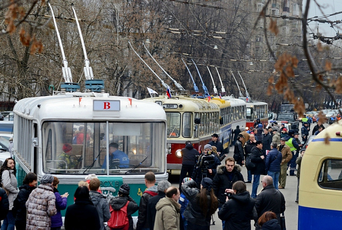 троллейбус, транспорт, город, москва