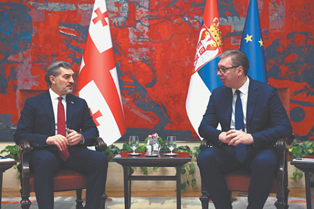 грузия, ес, цивилизационный разрыв, президент кавелашвили, визит в сербию