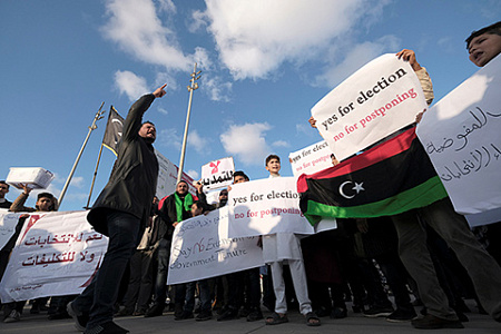выборы, ливия, внутриэлитный конфликт