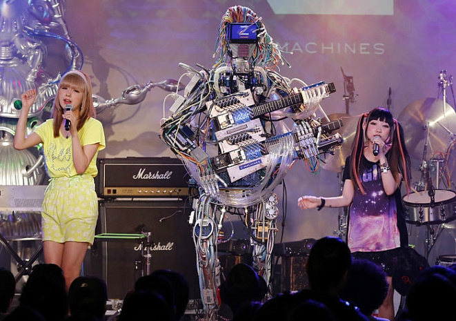 Япония, Токио, концерт, робот