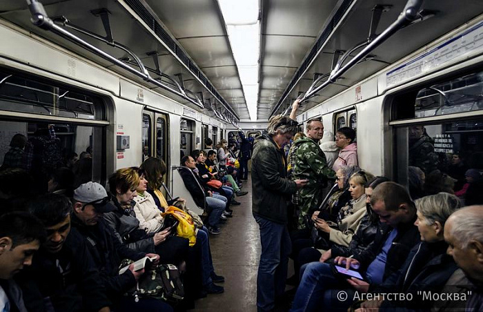 россия, москва, метро, вагон
