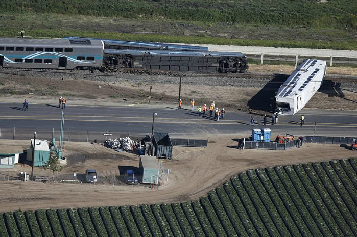 сша, поезд, катастрофа, жертвы