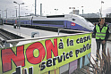 Массовая забастовка во Франции привела к отмене 88% рейсов поездов TGV
