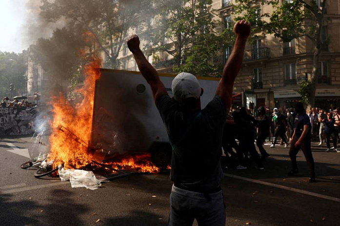 франция, пенсионная реформа, протесты