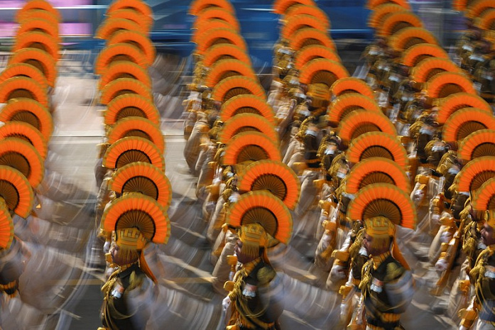 индия, день республики, армия, парад