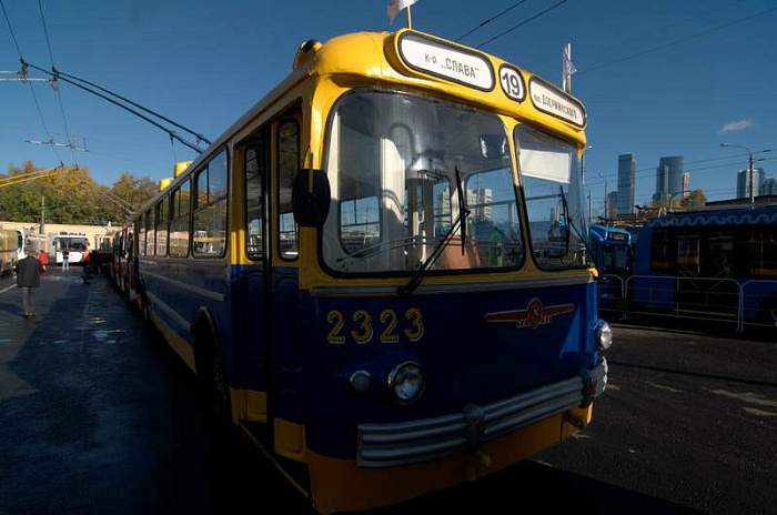 москва, транспорт, троллейбус